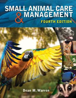 Workbook for Warren's Small Animal Care and Management, 4th 4th 9781285425559 Front Cover