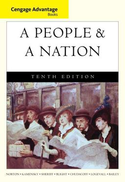 Cengage Advantage Books: a People and a Nation