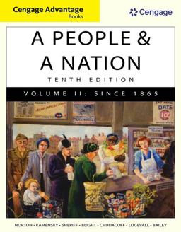 Cengage Advantage Books: a People and a Nation