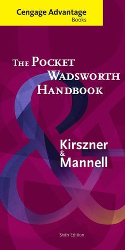 Cengage Advantage Books: the Pocket Wadsworth Handbook