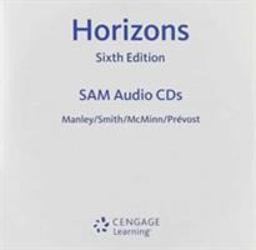 Student Activities Manual Audio CD-ROMs for Manley/Smith/Prevost/McMinn's Horizons, 6th Student Activities Manual Audio CD-ROMs for Manley/Smith/Prevost/McMinn's Horizons, 6th
