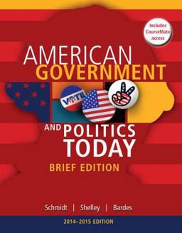 American Government and Politics Today 2014-2015: American Government and Politics Today 2014-2015  9781285436388 Front Cover