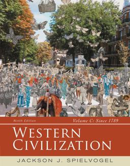 Western Civilization Volume C: Since 1789 9th 9781285436623 Front Cover