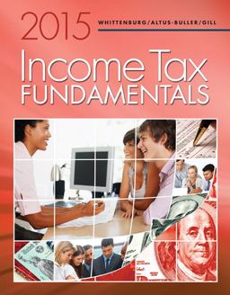 Income Tax Fundamentals 2015 (With H&r Block Tax Preparation Software Cd):  9781285439525 Front Cover