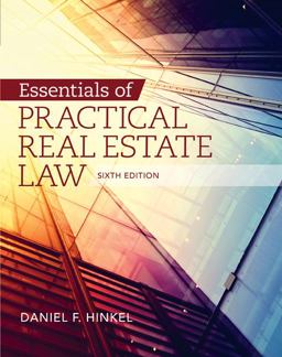 Essentials of Practical Real Estate Law:  9781285448381 Front Cover