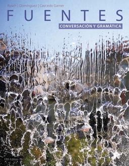 Fuentes: Conversacion y gram_tica / Conversation and Grammar  9781285455471 Front Cover