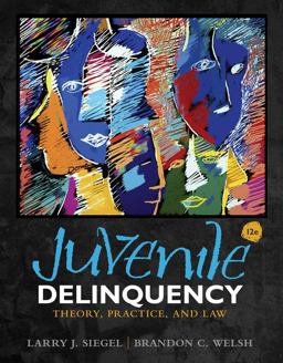 Juvenile Delinquency Juvenile Delinquency