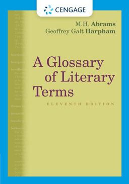 A Glossary of Literary Terms:  9781285465067 Front Cover