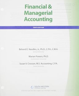 Bundle: Financial and Managerial Accounting, 10th + CengageNOW 2-Semester Printed Access Card