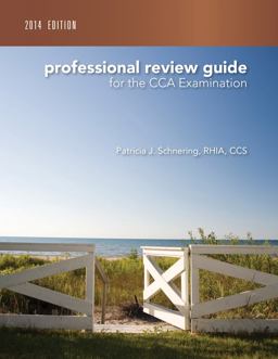 Professional Review Guide for the CCA Examination, 2014 Edition (Book Only)  9781285735542 Front Cover