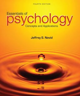 Essentials of Psychology: Concepts and Applications  9781285751221 Front Cover