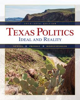 Texas Politics 2015-2016 (Book Only) 13th 9781285861159 Front Cover