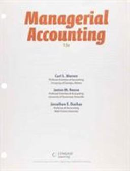 Managerial Accounting Managerial Accounting
