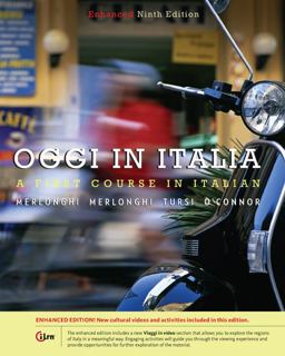 Oggi in Italia:  9781285874401 Front Cover