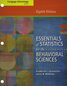 Bundle: Cengage Advantage Books: Essentials of Statistics for the Behavioral Sciences, Loose-Leaf Version, 8th + MindTap Psychology, 1 Term (6 Months) Printed Access Card Bundle: Cengage Advantage Books: Essentials of Statistics for the Behavioral Sciences, Loose-Leaf Version, 8th + MindTap Psychology, 1 Term (6 Months) Printed Access Card
