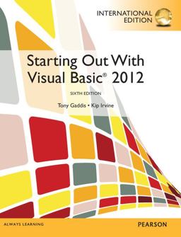 Starting Out with Visual Basic and MyProgramingLab with Pearson EText: International Edition