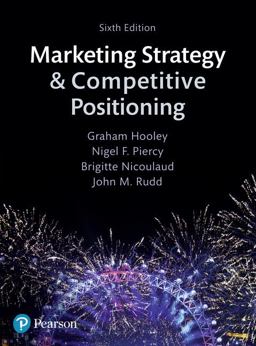 Marketing Strategy and Competitive Positioning:  9781292017310 Front Cover