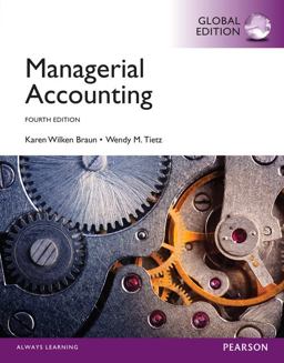 Managerial Accounting, Global Edition Managerial Accounting, Global Edition