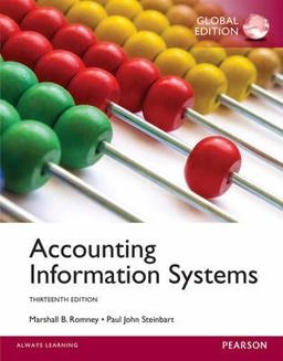 Accounting Information Systems, Global Edition Accounting Information Systems, Global Edition