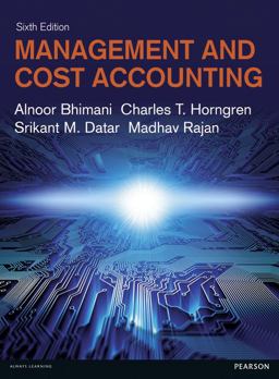 Management & Cost Accounting: 6th 9781292063461 Front Cover