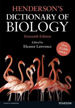 Henderson's Dictionary of Biology 16th 9781292086071 Front Cover