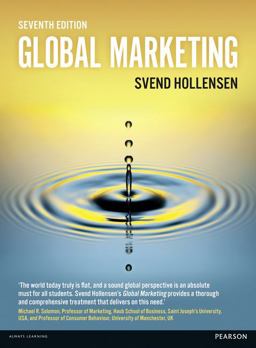 Global Marketing 7th 9781292100111 Front Cover