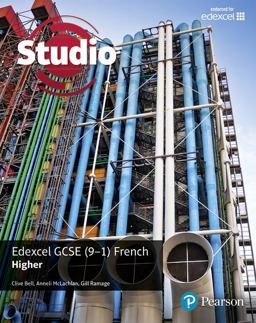 Studio Edexcel GCSE French Higher Student Book  9781292117836 Front Cover