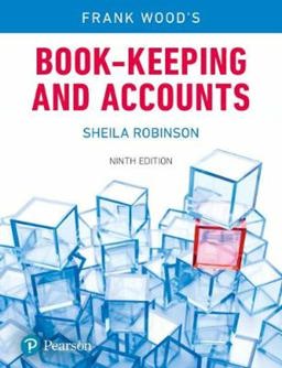 Frank Wood's Book-Keeping and Accounts 9th 9781292129143 Front Cover