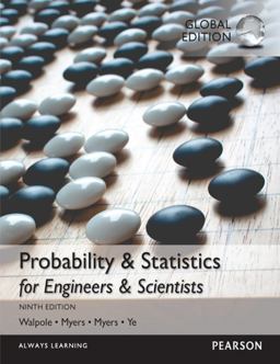 Probability and Statistics for Engineers and Scientists, Global Edition