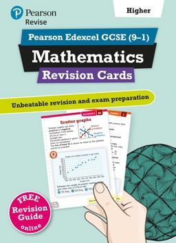 Pearson Revise Edexcel GCSE Maths (Higher) Revision Cards Incl. Online Revision, Quizzes and Videos - For 2026, 2027 Exams