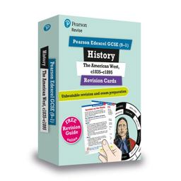 Pearson REVISE Edexcel GCSE History American West Revision Cards (with Free Online Revision Guide and Workbook): for 2024 and 2025 Exams (Revise Edexcel GCSE History 16) Pearson REVISE Edexcel GCSE History American West Revision Cards (with Free Online Revision Guide and Workbook): for 2024 and 2025 Exams (Revise Edexcel GCSE History 16)
