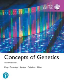 Concepts of Genetics, Global Edition 12th 9781292265322 Front Cover