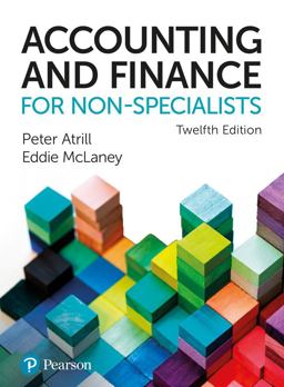 Accounting and Finance for Non-Specialists 12th 9781292334691 Front Cover