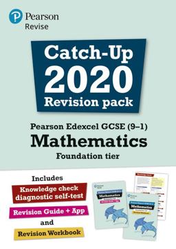 Pearson REVISE Edexcel GCSE (9-1) Maths Foundation Catch-Up Revision Pack