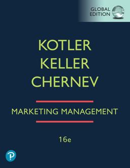 Marketing Management, Global Edition 16th 9781292404813 Front Cover