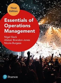 Essentials of Operations Management 3rd 9781292449265 Front Cover