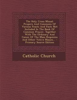 The Holy Cross Missal