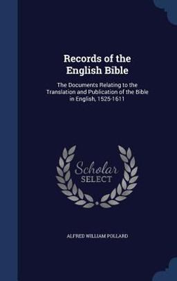 Records of the English Bible