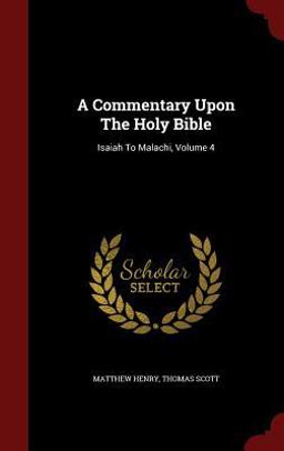 A Commentary upon the Holy Bible