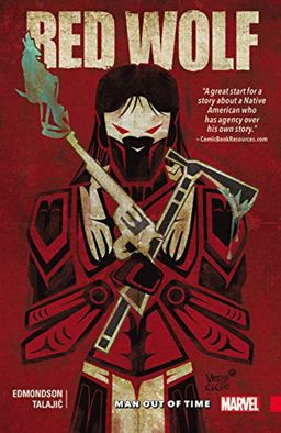 Red Wolf Man Out of Time  9781302900373 Front Cover