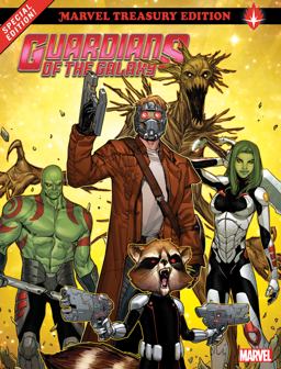 Guardians of the Galaxy: All-New Marvel Treasury Edition  9781302904388 Front Cover