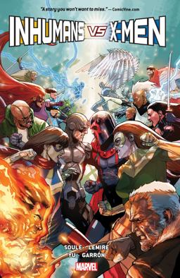 Inhumans Vs. X-men:  9781302906900 Front Cover