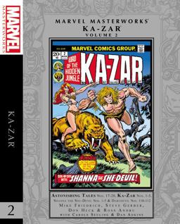 Marvel Masterworks - Ka-zar 2:  9781302909666 Front Cover