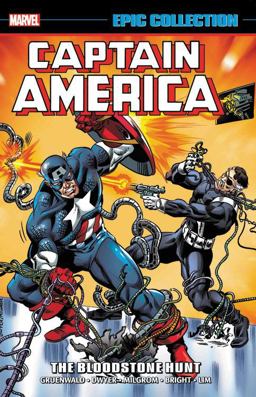Captain America Epic Collection: the Bloodstone Hunt  9781302910020 Front Cover