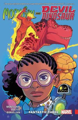 Moon Girl and Devil Dinosaur Vol. 5 Fantastic Three  9781302910990 Front Cover