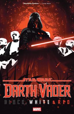 STAR WARS: DARTH VADER - BLACK, WHITE and RED