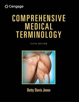 Student Workbook for Jones' Comprehensive Medical Terminology, 5th 5th 9781305074637 Front Cover