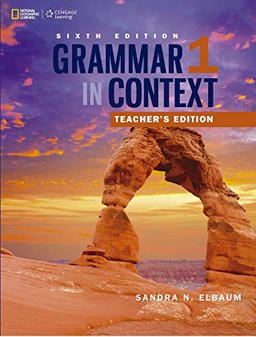 Grammar in Context 6th 9781305075498 Front Cover