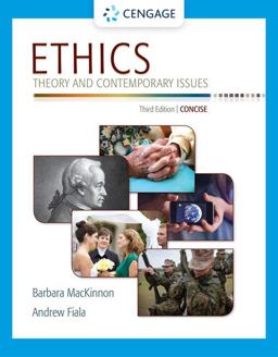 Ethics: Theory and Contemporary Issues  9781305077508 Front Cover