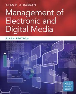 Management of Electronic and Digital Media:  9781305077560 Front Cover